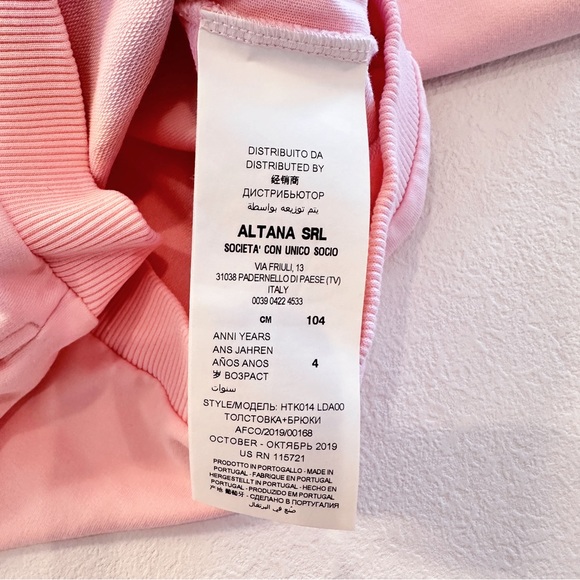 Moschino kids hoodie and sweatpant set - Picture 7 of 12